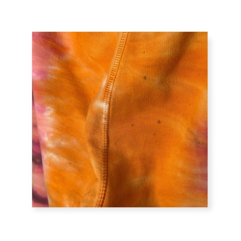 Vintage Y2K: Lucky ✌︎︎ Tie Dye Big Sweatpants ✌︎︎ Multi High Dye ✌︎︎ Made in USA - Picture 7 of 16